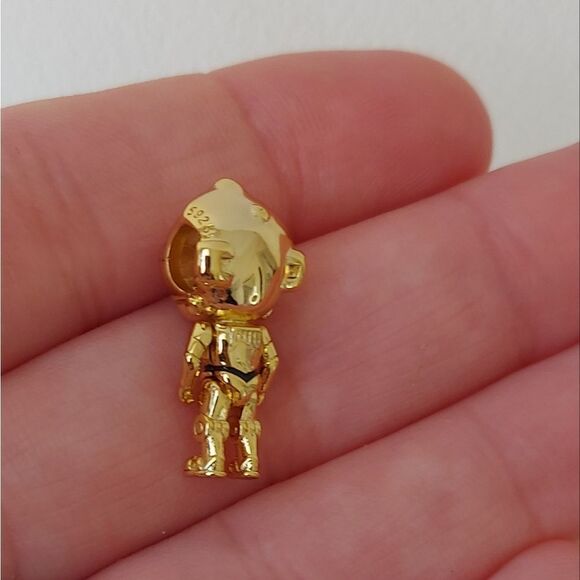 Gold C-3PO Star Wars Charm - Picture 7 of 8